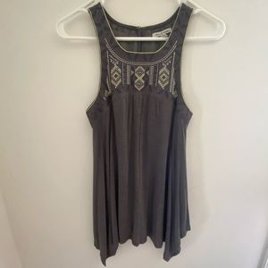 American eagle baby doll tank top with detail